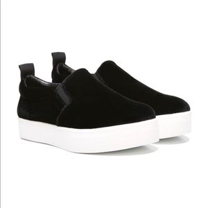 SAM EDELMAN 👞 Black Platform Sneakers